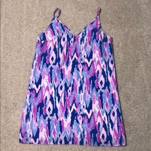 Lilly Pulitzer silk slip dress